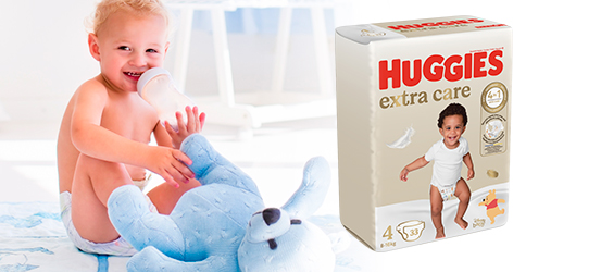 huggies + extra care